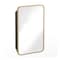 Flash Furniture Jolie 16-in. x 24-in. Medicine Cabinet w/Rounded Beveled Mirror and Reversible Metal Frame, Gold HFKHD-FM23C0401-S-GLD-GG - alternate 6